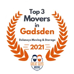 top 3 ranked movers in gadsden 2021 delaneys moving storage image