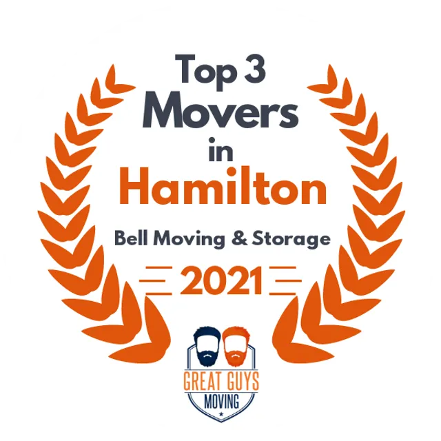 Top 3 Movers in Cincinnati, OH 2021 award