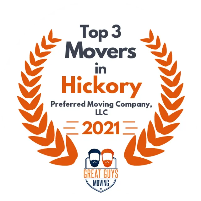 Top 3 Movers in Asheville, NC 2021 award