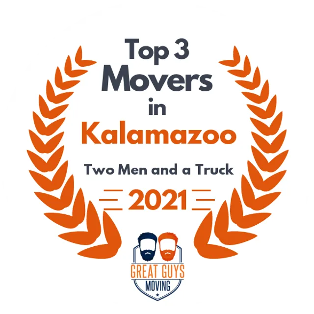 Top 3 Movers in Grand Rapids, MI 2021 award