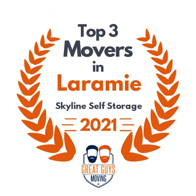 Top 3 Movers in Laramie, WY 2021 award