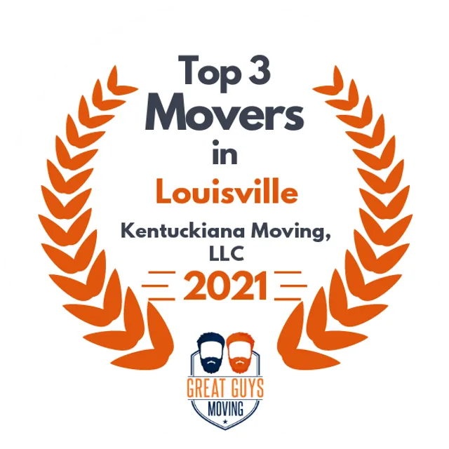 Top 3 Movers in Louisville, KY 2021 award