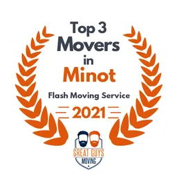 top 3 ranked movers in minot 2021 flash moving service image