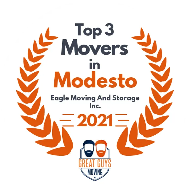 Top 3 Movers in San Francisco, CA 2021 award