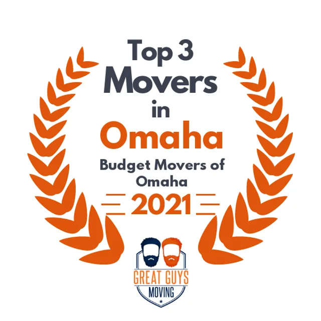 Top 3 Movers in Omaha, NE 2021 award