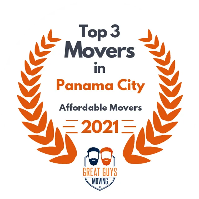 Top 3 Movers in Panama City, FL 2021 award