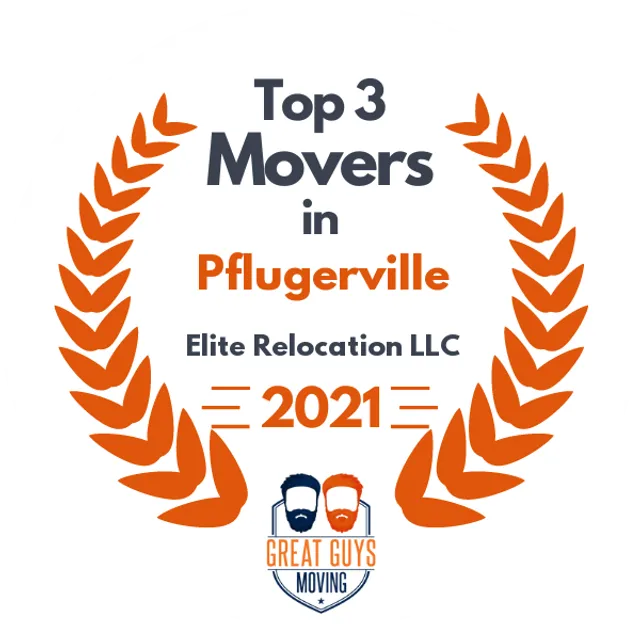 Top 3 Movers in Austin, TX 2021 award