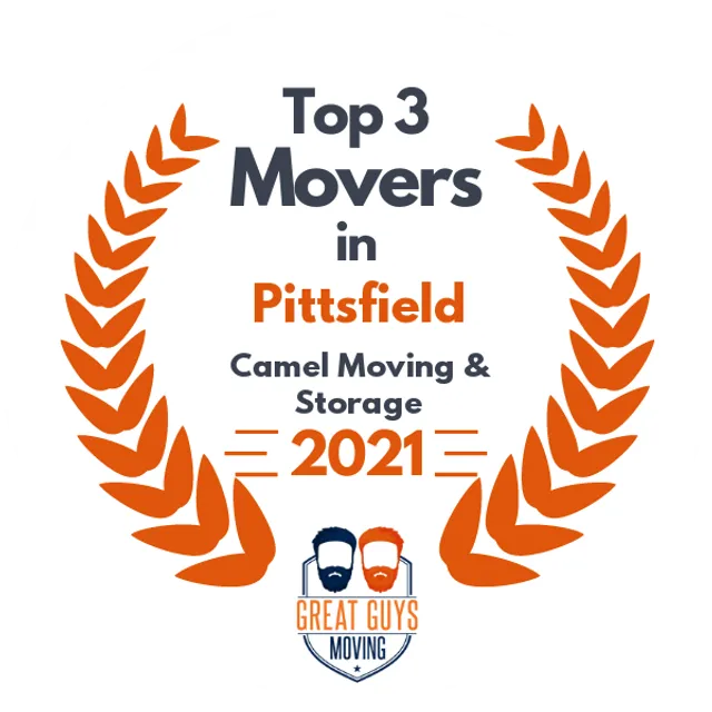 Top 3 Movers in Pittsfield, MA 2021 award