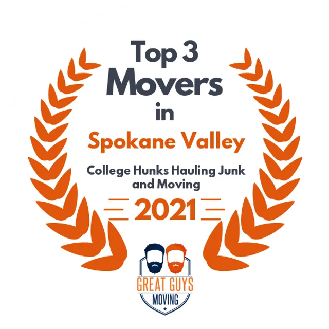 Top 3 Movers in Spokane, WA 2021 award