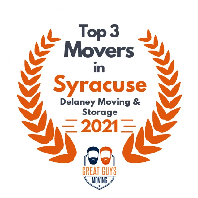 Top 3 Movers in Syracuse, NY 2021 award