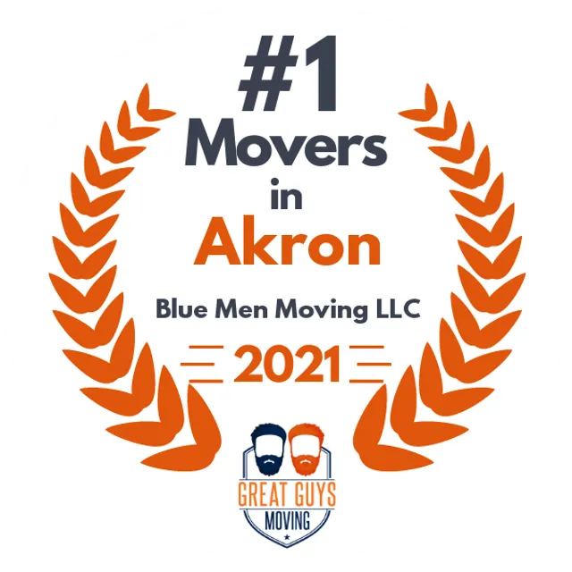 #1 Ranked Movers in Cleveland, OH 2021 award