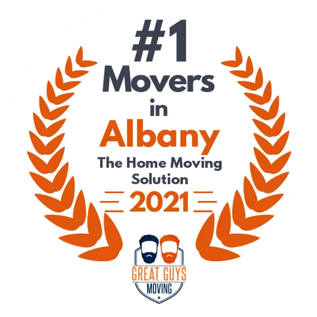 #1 Ranked Movers in Columbus, GA 2021 award