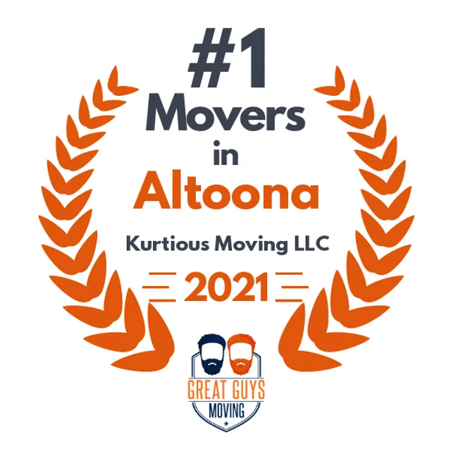 #1 Ranked Movers in Altoona, PA 2021 award