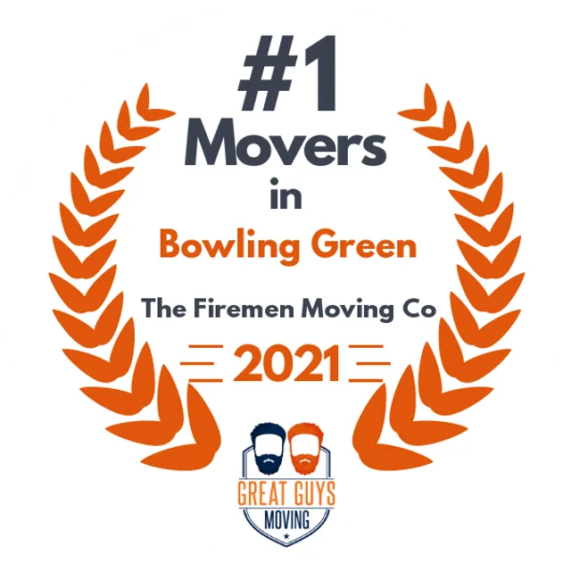 #1 Ranked Movers in Clarksville, TN 2021 award