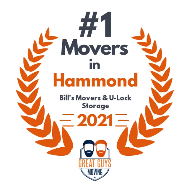 #1 Ranked Movers in Indianapolis, IN 2021 award