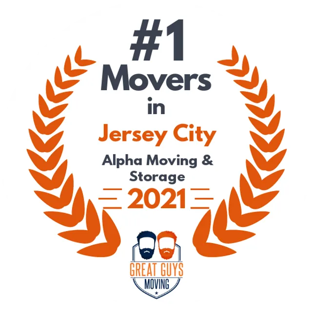 #1 Ranked Movers in Newark, NJ 2021 award