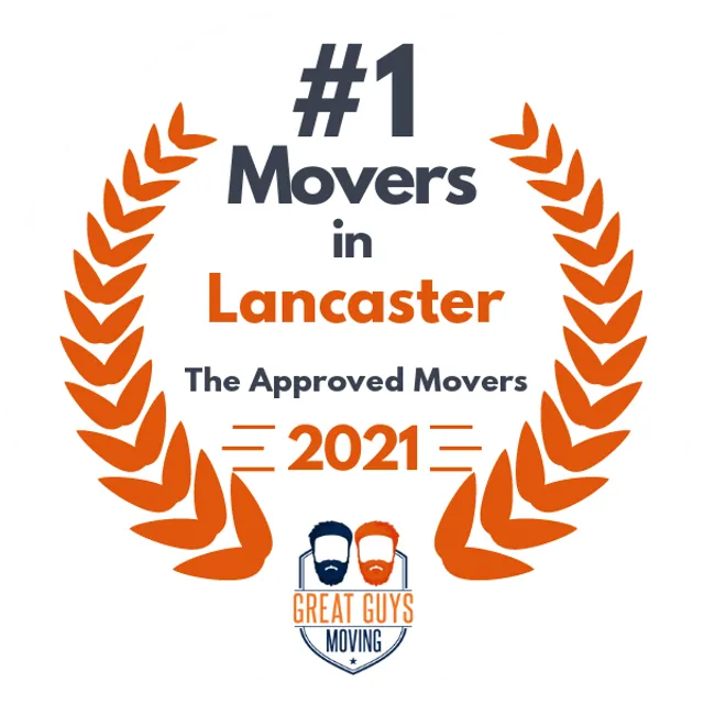 #1 Ranked Movers in Columbus, OH 2021 award