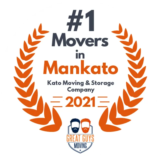 #1 Ranked Movers in St. Louis Park, MN 2021 award