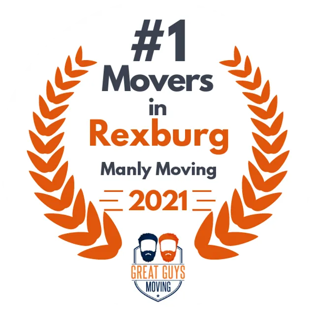 #1 Ranked Movers in Idaho Falls, ID 2021 award