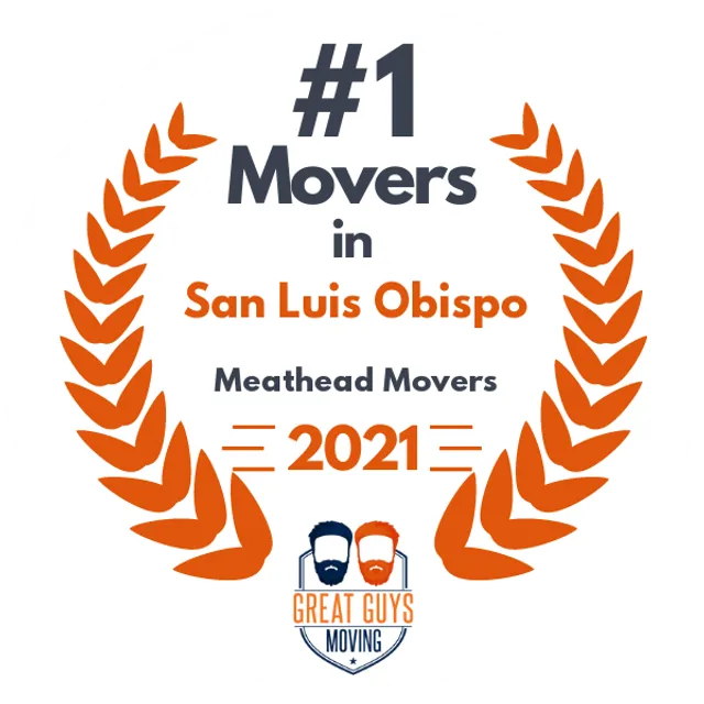 #1 Ranked Movers in Concord, CA 2021 award