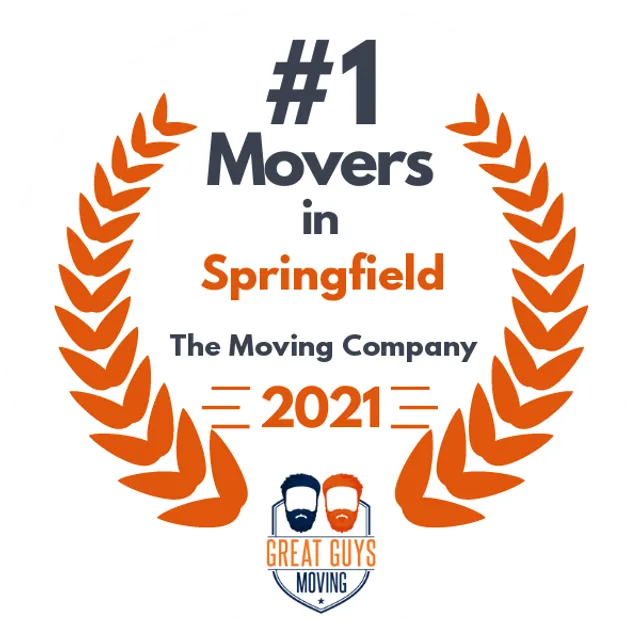 #1 Ranked Movers in Springfield, MO 2021 award