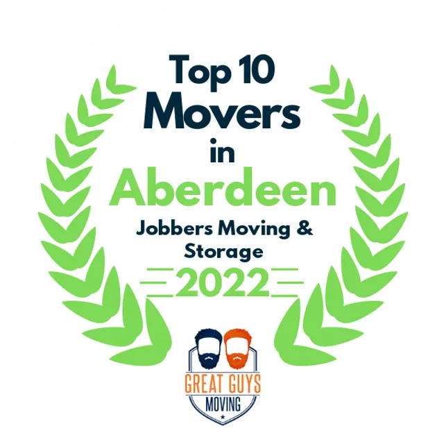 Top 10 Movers in Aberdeen, SD 2022 award