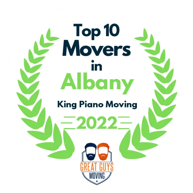 Top 10 Movers in Albany, NY 2022 award