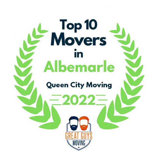 Top 10 Movers in Charlotte, NC 2022 award