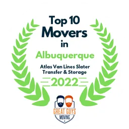 top 10 ranked movers in albuquerque 2022 atlas van lines slater transfer storage image