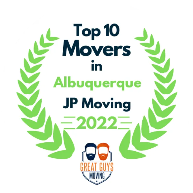 Top 10 Movers in Albuquerque, NM 2022 award