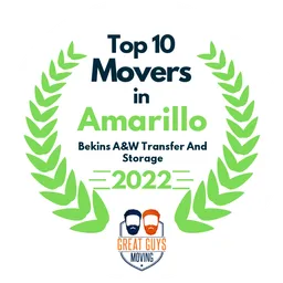 top 10 ranked movers in amarillo 2022 bekins a w transfer and storage image