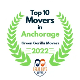 top 10 ranked movers in anchorage 2022 green gorilla movers llc image