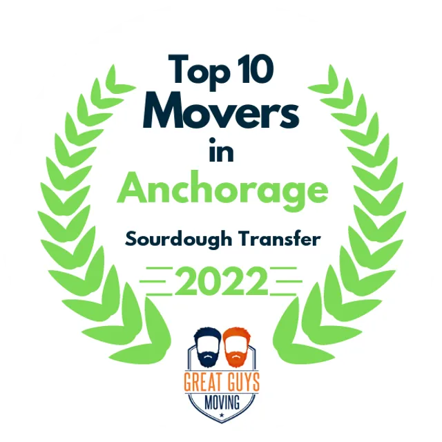 Top 10 Movers in Anchorage, AK 2022 award