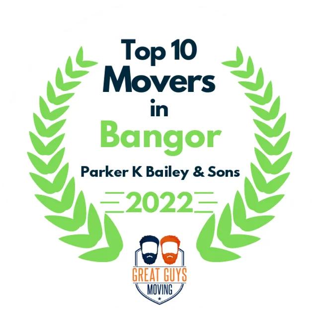 Top 10 Movers in Portland, ME 2022 award