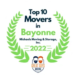 top 10 ranked movers in bayonne 2022 michaels moving storage inc image