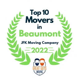 top 10 ranked movers in beaumont 2022 jfk moving company image