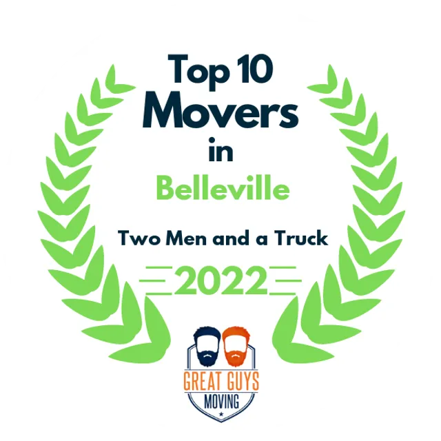 Top 10 Movers in Belleville, IL 2022 award