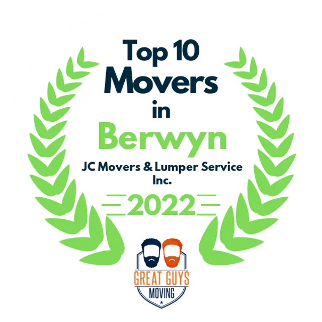 Top 10 Movers in Chicago, IL 2022 award