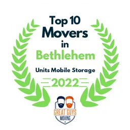 top 10 ranked movers in bethlehem 2022 units mobile storage image