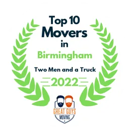 top 10 ranked movers in birmingham 2022 two men and a truck image