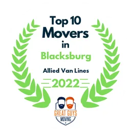 top 10 ranked movers in blacksburg 2022 allied van lines image