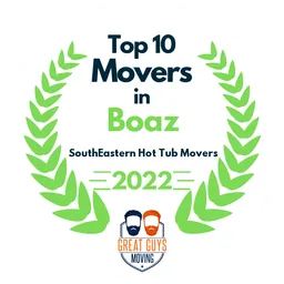 top 10 ranked movers in boaz 2022 southeastern hot tub movers image