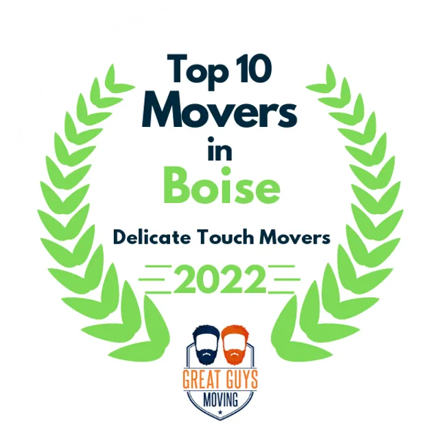 Top 10 Movers in Boise, ID 2022 award