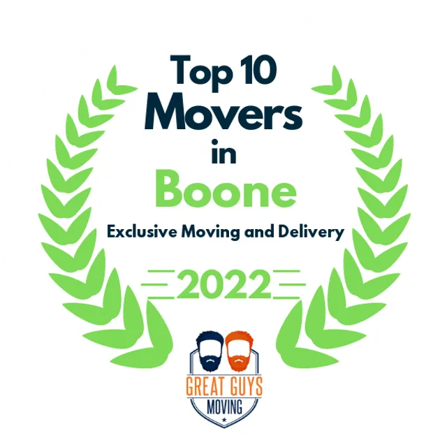 Top 10 Movers in Charlotte, NC 2022 award