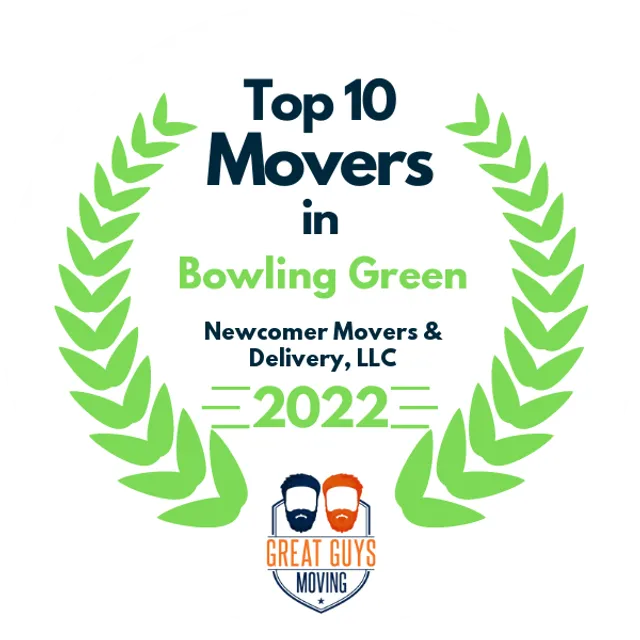 Top 10 Movers in Toledo, OH 2022 award