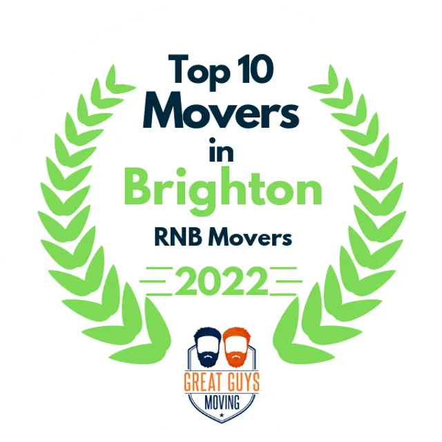 Top 10 Movers in Denver, CO 2022 award