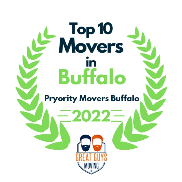 Top 10 Movers in Buffalo, NY 2022 award