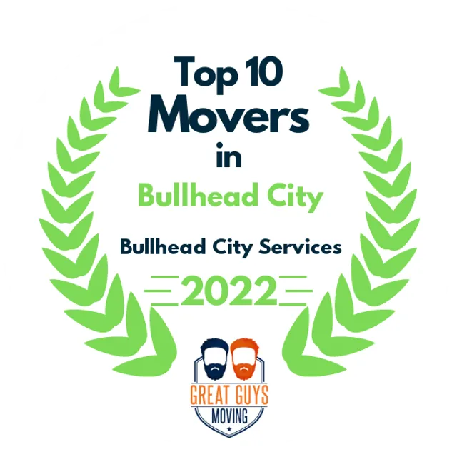 Top 10 Movers in Bullhead City, AZ 2022 award