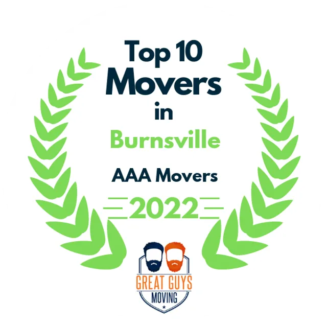 Top 10 Movers in Minneapolis, MN 2022 award