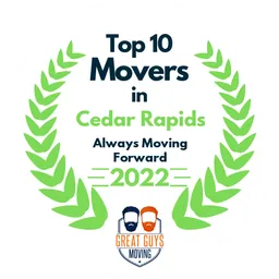 top 10 ranked movers in cedar rapids 2022 always moving forward image